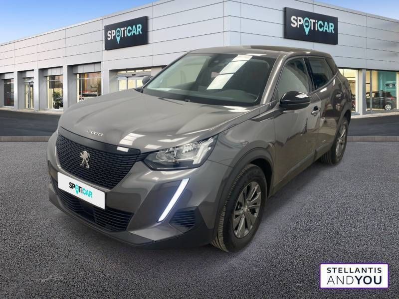 Gris Utilisé 2022 Peugeot 2008 Active SUV | 14 990 € (Super prix) - Image 1/3