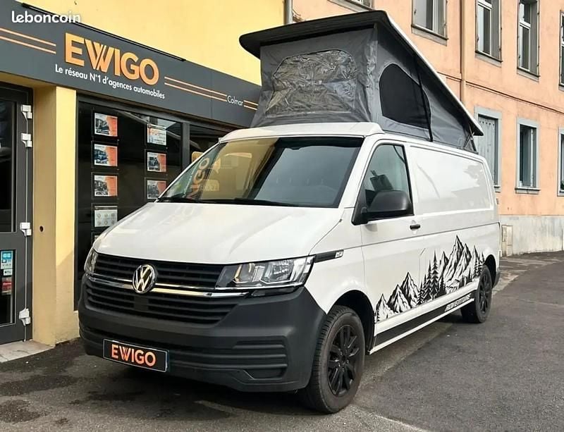 Blanc Occasion 2019 VW T6.1 California Van | 32 990 € (Prix juste) - Image 1/4