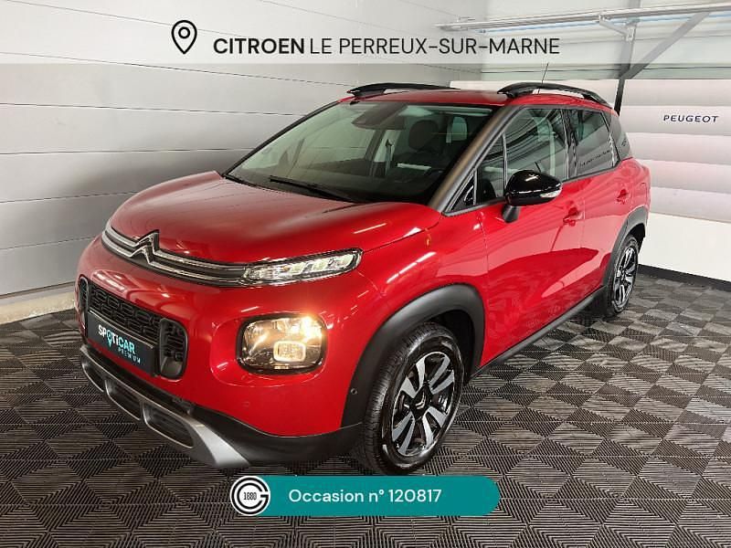 Rouge Occasion 2021 Citroën C3 Aircross PureTech SUV | 11 950 € (Prix juste) - Image 1/4