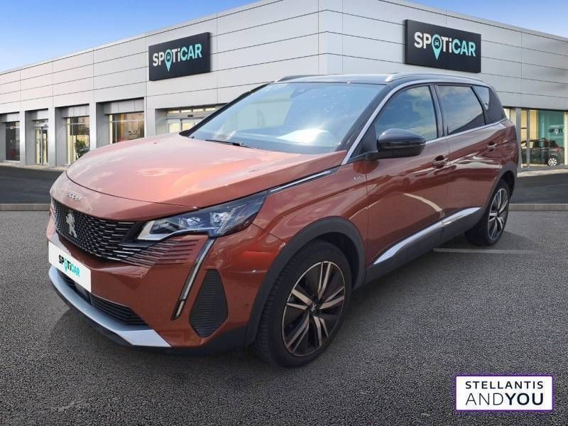 Brun Utilisé 2023 Peugeot 5008 GT Monospace | 28 980 € (Prix juste) - Image 1/3