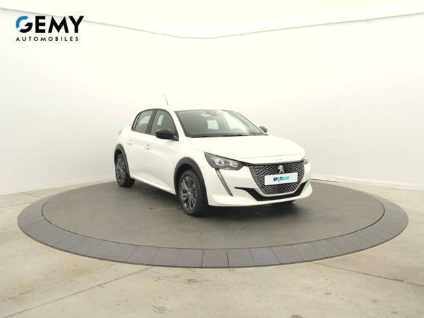Occasion Peugeot e-208 Active 100 kW (136 ch) 2023 Blanc Citadine