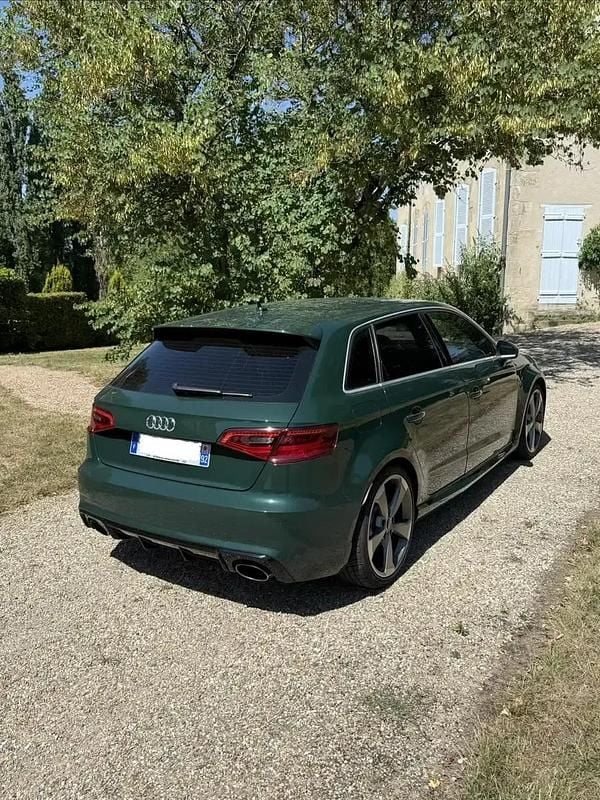 Vert Utilisé 2016 Audi RS3 Sportback Citadine | 35 990 € (Prix assez cher) - Image 1/4
