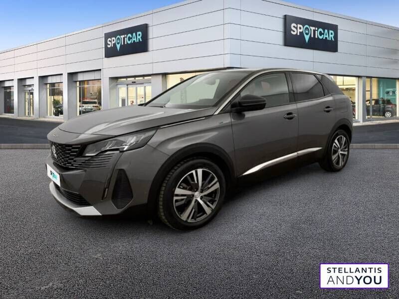 Gris Utilisé 2022 Peugeot 3008 Allure | 27 590 € (Prix juste) - Image 1/4