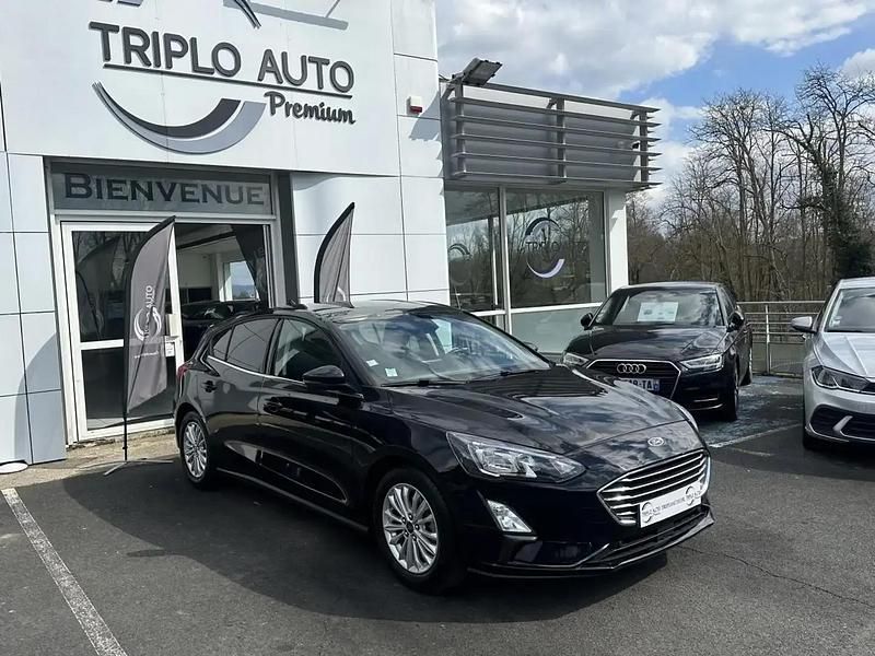 Noir Utilisé 2021 Ford Focus Titanium X Berline | 14 990 € (Bon prix) - Image 1/4