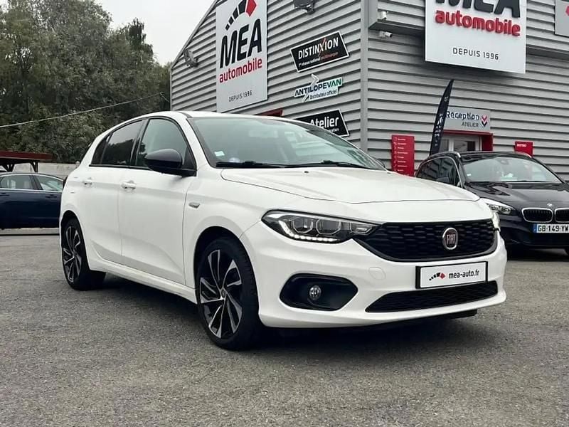Blanc Occasion 2018 Fiat Tipo S Berline | 10 980 € (Prix juste) - Image 1/4