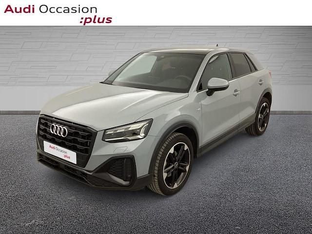 Gris flèche nacré Occasion 2024 Audi Q2 S-Line SUV | 35 490 € (Prix cher) - Image 1/4
