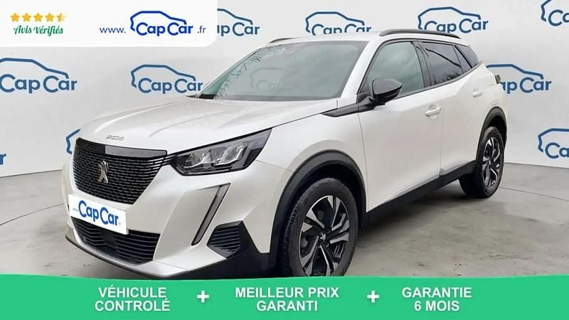 Blanc Utilisé 2022 Peugeot 2008 Allure SUV | 13 990 € (Super prix) - Image 1/4