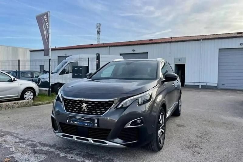 Gris Utilisé 2017 Peugeot 3008 GT-line SUV | 16 990 € (Prix assez cher) - Image 1/4