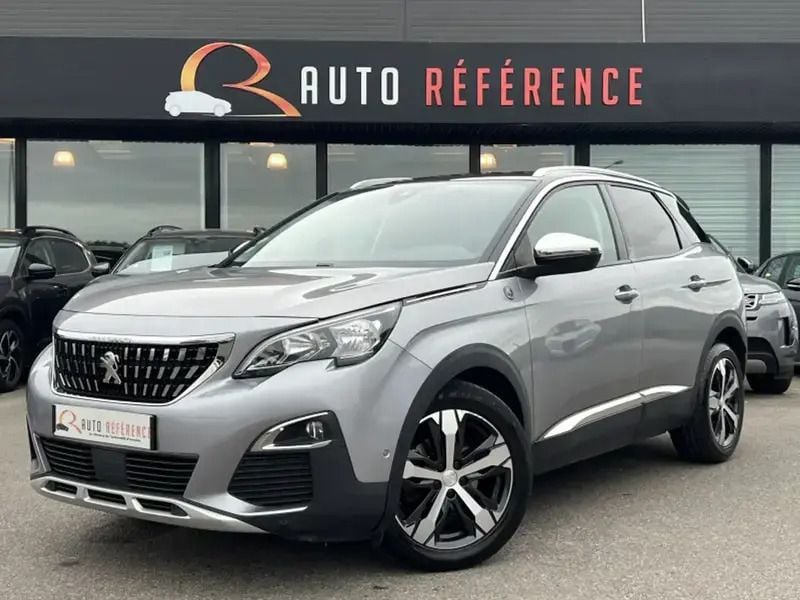 Gris Utilisé 2017 Peugeot 3008 Crossway SUV | 15 990 € (Prix juste) - Image 1/4