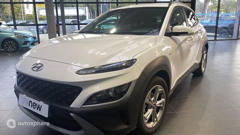 Blanc Utilisé 2021 Hyundai Kona SUV | 16 399 € (Super prix) - Image 1/4