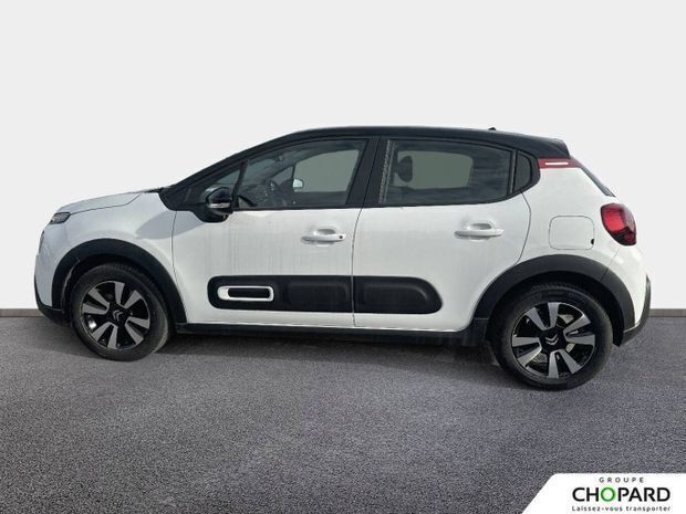 Blanc Utilisé 2021 Citroën C3 Shine Citadine | 10 490 € (Prix juste) - Image 1/1