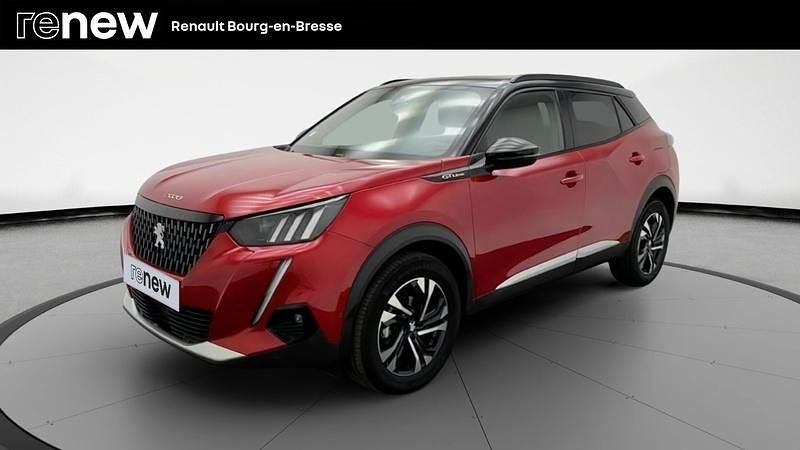 Rouge Utilisé 2020 Peugeot 2008 GT-line SUV | 14 477 € (Prix juste) - Image 1/4