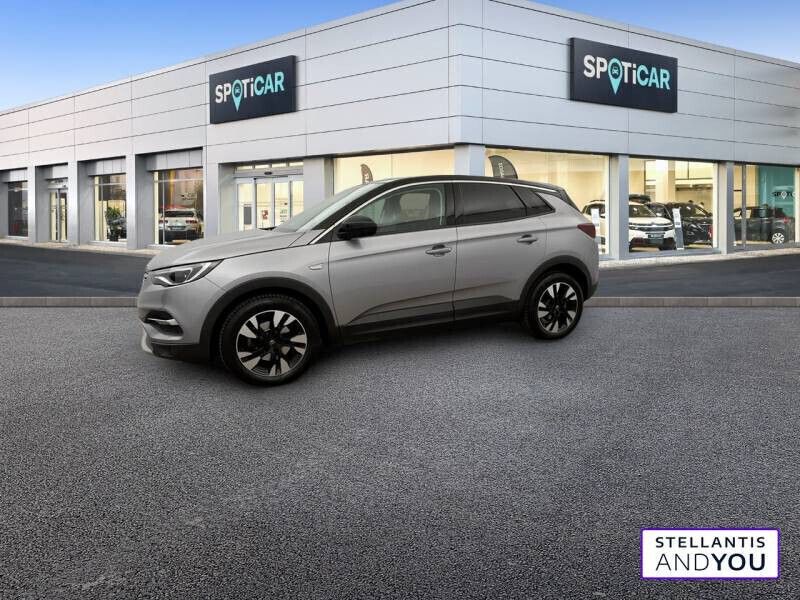 Gris Utilisé 2021 Opel Grandland X Ultimate SUV | 17 590 € (Prix juste) - Image 1/4