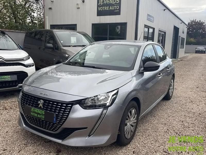 Gris Occasion 2022 Peugeot 208 S Citadine | 10 990 € (Bon prix) - Image 1/4