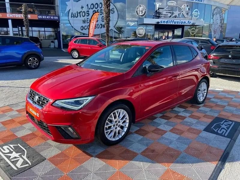 Rouge Occasion 2024 Seat Ibiza FR Berline | 17 850 € (Prix juste) - Image 1/4