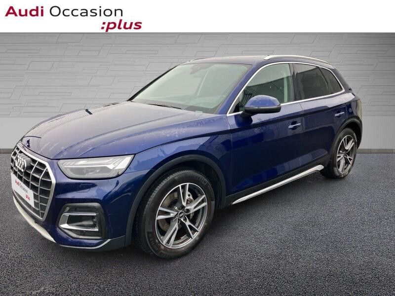 Bleu Utilisé 2021 Audi Q5 SUV | 34 990 € (Bon prix) - Image 1/4