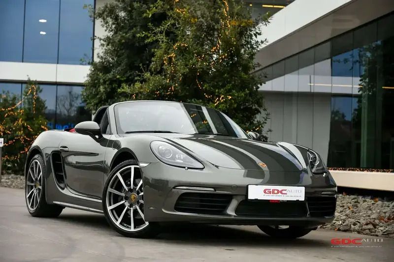 Vert Utilisé 2023 Porsche 718 Boxster Cabriolet | 74 999 € - Image 1/4