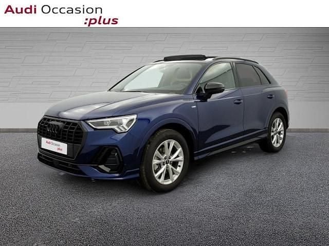 Bleu navarre métallisé Occasion 2025 Audi Q3 S-line plus SUV | 45 900 € (Prix juste) - Image 1/4