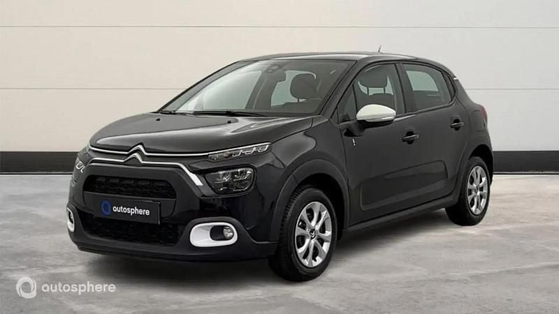Noir Utilisé 2024 Citroën C3 PureTech Citadine | 12 799 € (Prix juste) - Image 1/4