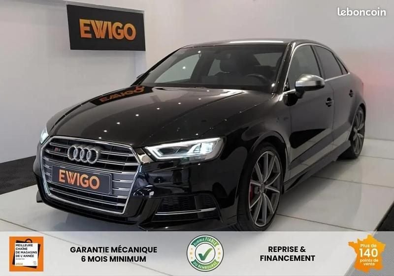 Noir Utilisé 2017 Audi S3 S-Line Berline | 29 490 € (Bon prix) - Image 1/4