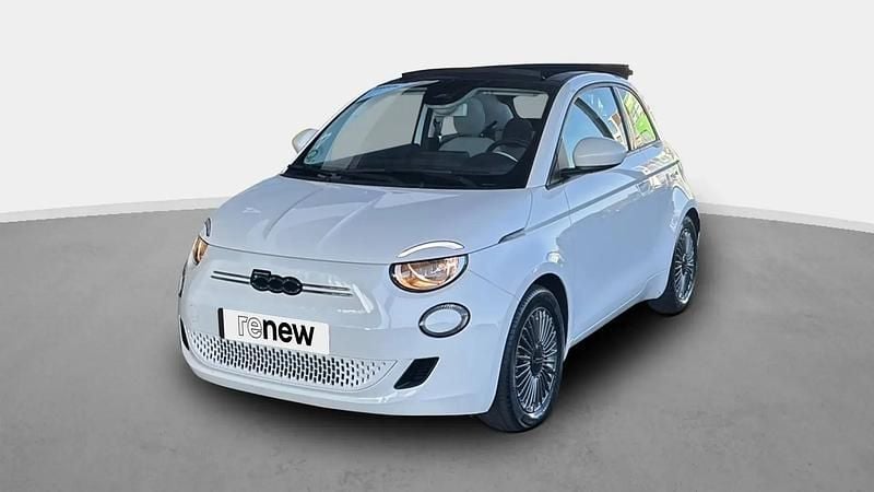 Blanc Utilisé 2021 Fiat 500C Cabriolet | 13 950 € (Super prix) - Image 1/4