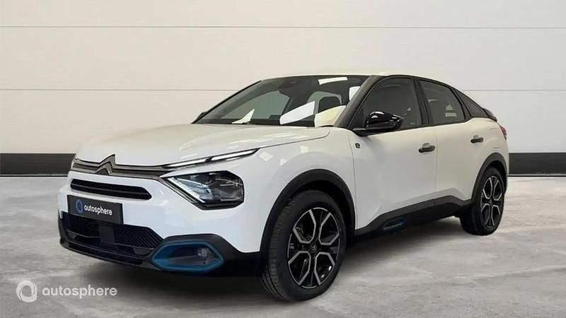 Blanc Utilisé 2022 Citroën e-C4 Feel Berline | 16 999 € (Prix juste) - Image 1/4