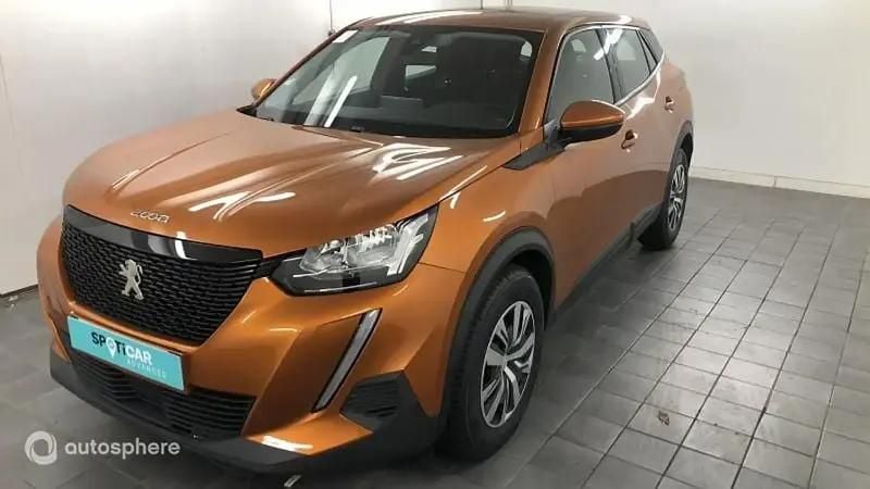 Orange fusion (m) Utilisé 2021 Peugeot 2008 Active SUV | 12 999 € (Super prix) - Image 1/4