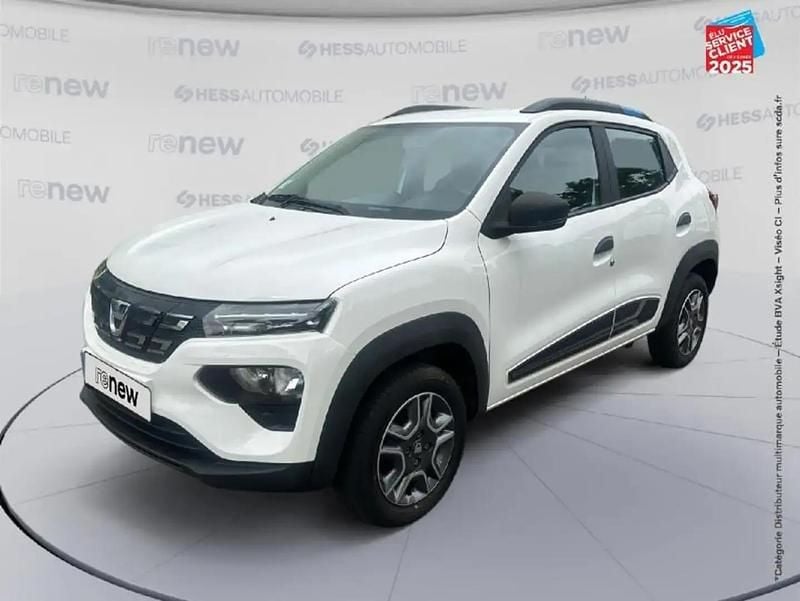Blanc Utilisé 2020 Dacia Spring Business Citadine | 8 299 € (Prix juste) - Image 1/4