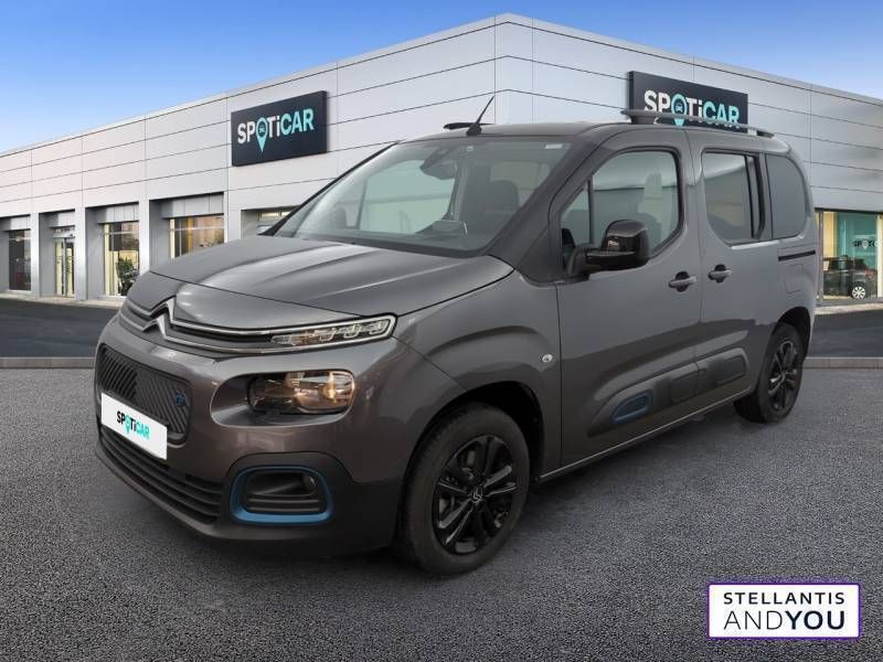 Gris Utilisé 2021 Citroën e-Berlingo Shine Monospace | 22 589 € (Bon prix) - Image 1/4