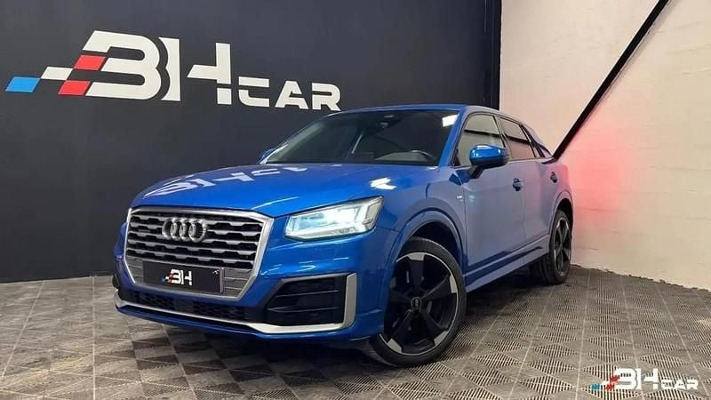Bleu Occasion 2018 Audi Q2 S-Line SUV | 23 490 € (Prix juste) - Image 1/4
