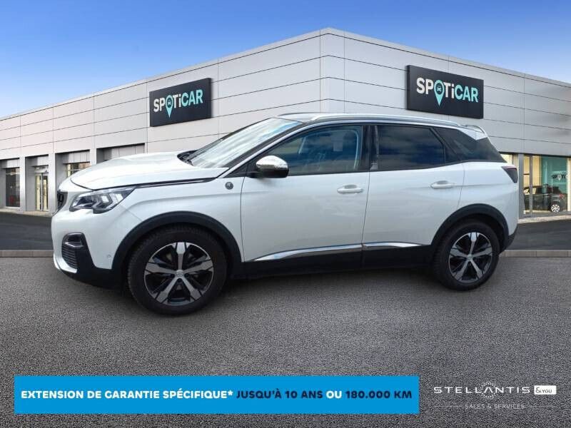 Blanc Utilisé 2019 Peugeot 3008 Crossway | 13 990 € (Bon prix) - Image 1/4