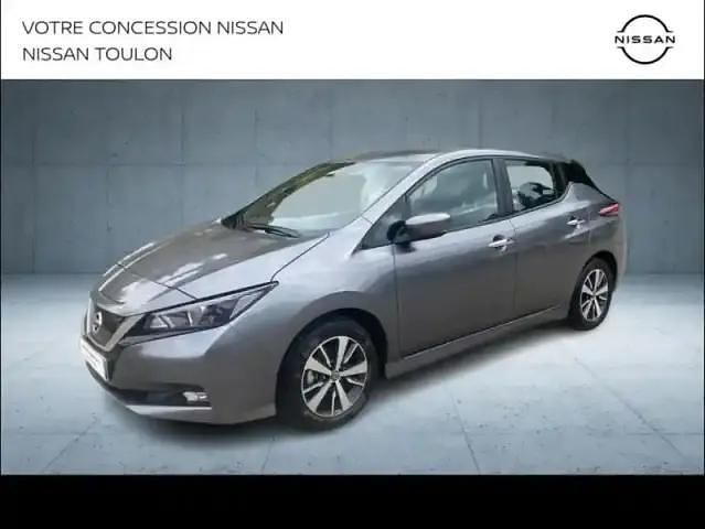 Gris squale Occasion 2021 Nissan Leaf Acenta Citadine | 14 390 € (Prix juste) - Image 1/4