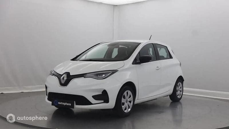 Blanc Utilisé 2020 Renault Zoe Life Citadine | 7 999 € (Super prix) - Image 1/4