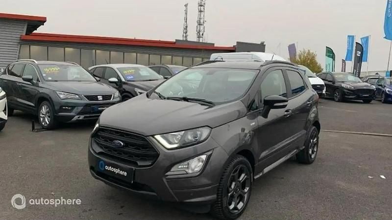 Gris Occasion 2019 Ford Ecosport ST-Line SUV | 15 499 € (Prix cher) - Image 1/4