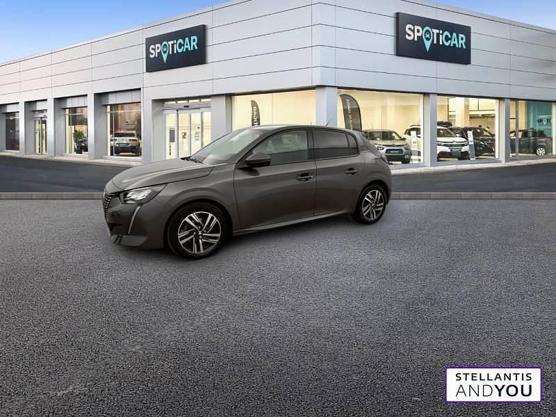 Gris Utilisé 2021 Peugeot 208 Allure Citadine | 13 990 € (Prix juste) - Image 1/4