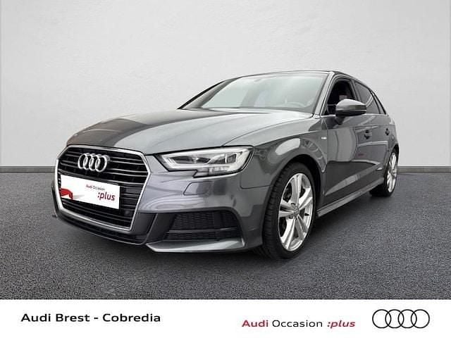 Gris daytona nacré Utilisé 2019 Audi A3 S-line plus | 20 980 € (Prix juste) - Image 1/4