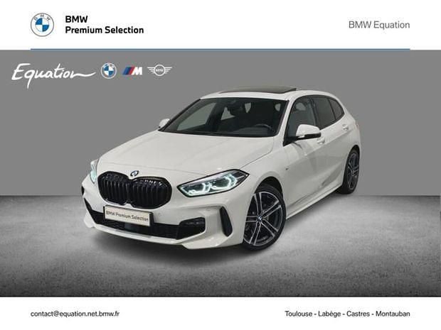 Blanc Utilisé 2023 BMW 116 M Sport Citadine | 30 900 € (Prix assez cher) - Image 1/4