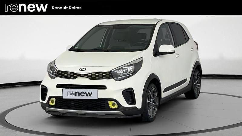 Blanc Utilisé 2018 Kia Picanto X-Line Citadine | 12 990 € (Super prix) - Image 1/4