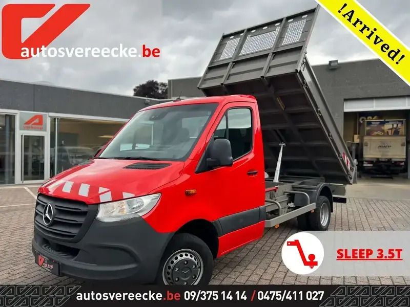 Rouge Utilisé 2020 Mercedes Sprinter Van | 30 189 € (Prix juste) - Image 1/4