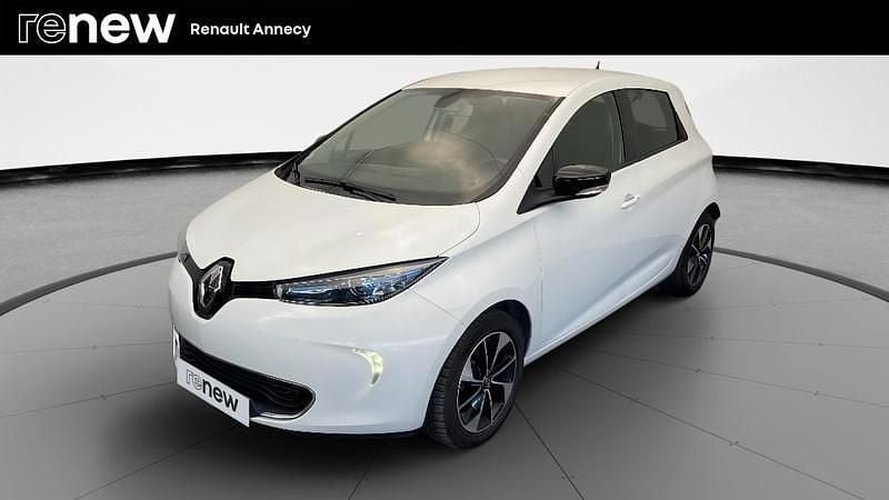Blanc Occasion 2018 Renault Zoe Intens Citadine | 6 490 € (Prix juste) - Image 1/4
