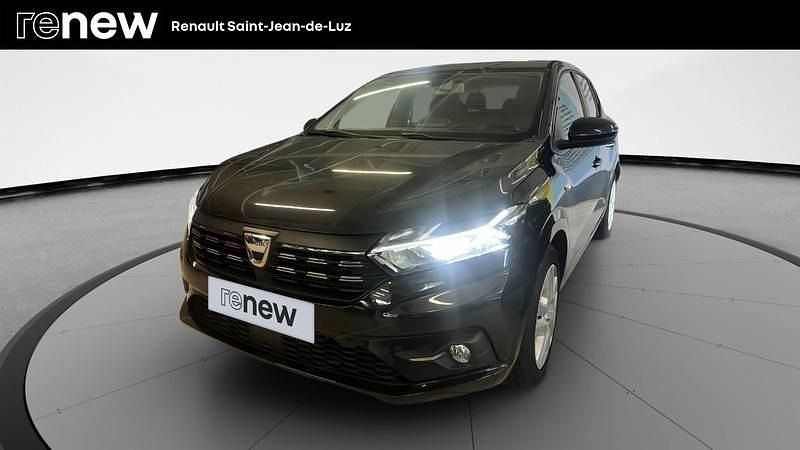 Noir Utilisé 2022 Dacia Sandero Comfort Citadine | 11 290 € - Image 1/4