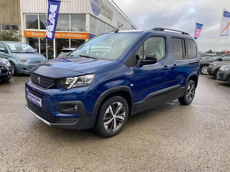 Bleu Utilisé 2023 Peugeot Rifter GTi Monospace | 23 980 € (Prix cher) - Image 1/4