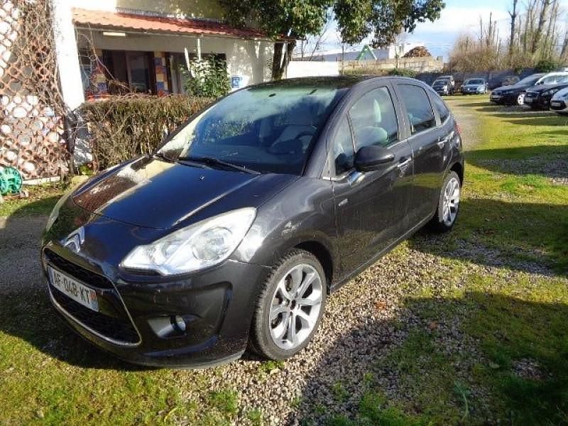 Noir Occasion 2009 Citroën C3 Exclusive Citadine | 4 500 € - Image 1/4