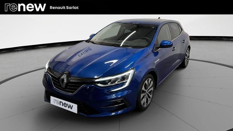 Bleu Occasion 2022 Renault Mégane IV Techno Berline | 19 990 € (Prix juste) - Image 1/4