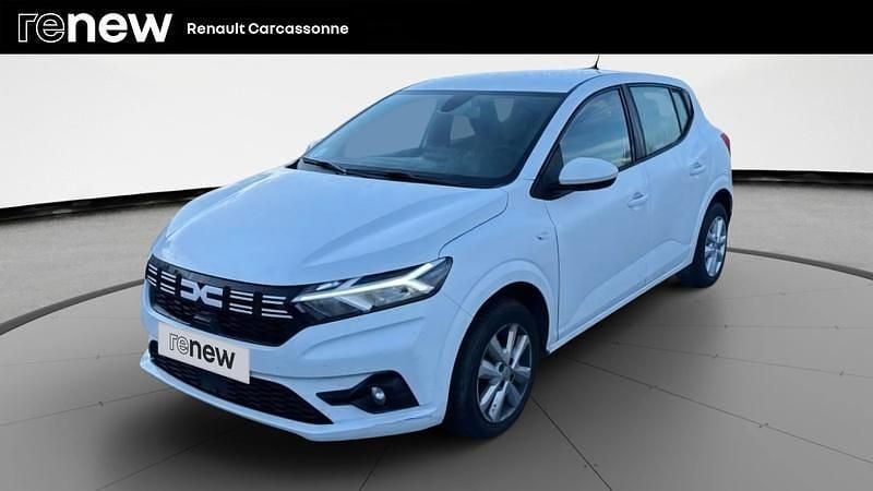 Blanc Occasion 2023 Dacia Sandero Expression Citadine | 12 880 € (Bon prix) - Image 1/4