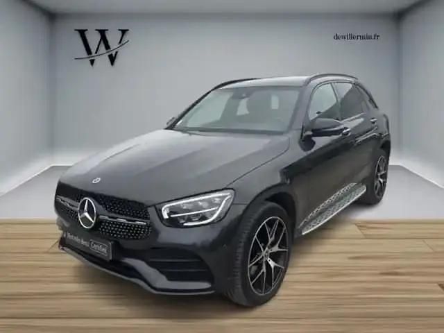 Occasion Mercedes GLC300e AMG line 2022 Gris graphite métallisé SUV