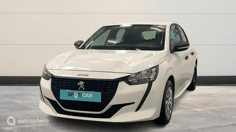 Blanc Occasion 2021 Peugeot 208 S Citadine | 10 999 € (Bon prix) - Image 1/4