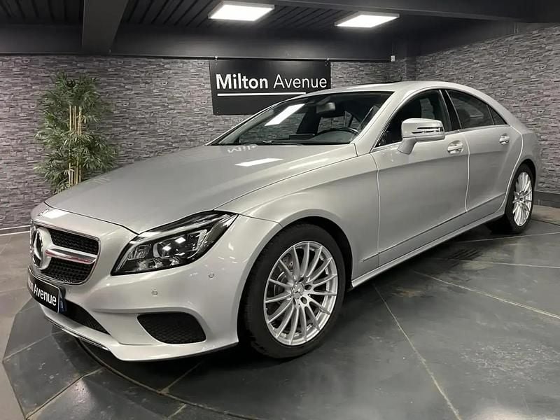 Gris Utilisé 2015 Mercedes CLS350 Berline | 25 990 € - Image 1/4