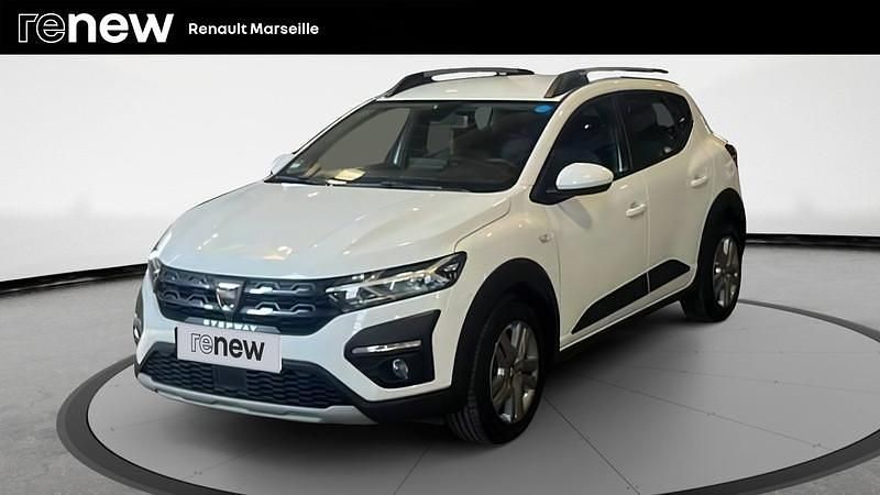 Blanc Utilisé 2021 Dacia Sandero Comfort Citadine | 14 790 € (Prix juste) - Image 1/4