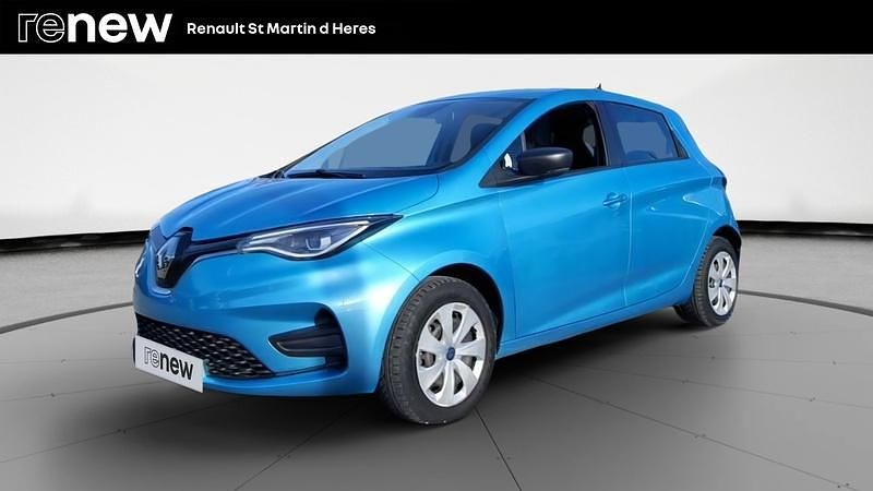 Bleu Occasion 2021 Renault Zoe Citadine | 12 690 € (Prix juste) - Image 1/4